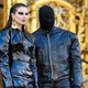 PARIS, FRANCE - JANUARY 24: Julia Fox and Ye are seen, outside Schiaparelli, during Paris Fashion Week - Haute Couture Spring/Summer 2022, on January 24, 2022 in Paris, France. (Photo by Edward Berthelot/Getty Images)